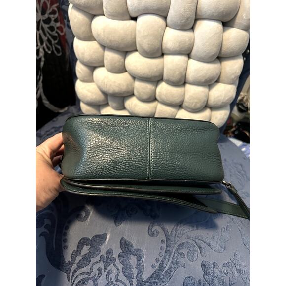 Coach Forest Green Horse and Carriage Saddle Bag - Picture 16 of 16